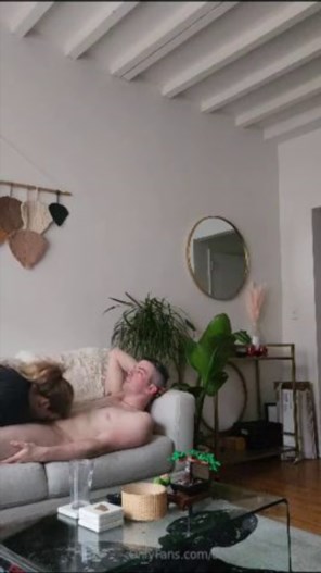 Onlyfans - Offeryouaniceegg Rides a Cock Hard On The Couch SD 480p - 2025